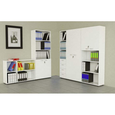 Libreria Avila 1 bianco 400 x 320 x 815 mm