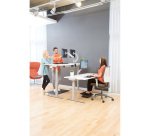 Fellowes Eppa Monitor Arm 9683201 Height Adjustable 39 " White