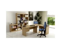 En_postazione lavoro home-office noce    dl