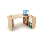 Postazione di lavoro Home Office Cube completa di scrivania e libreria da 6 oppure 9 caselle