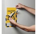 DURABLE Magnetic Frame 4945-130 A4 Yellow, Black 0.45 x 25 cm