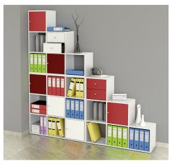 Libreria 3 MAXC Bianco 359 x 292 x 1.039 mm