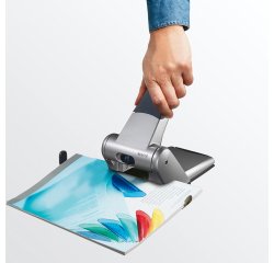 Perforatore per alti spessori Leitz 5180 Grigio-nero 65 foglio 2 fori