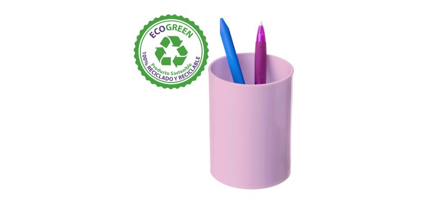 Cubilete portalápices Archivo 2000 Ecogreen 100% reciclado