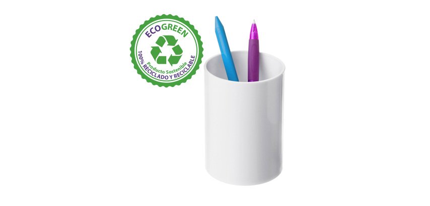 Cubilete portalápices Archivo 2000 Ecogreen 100% reciclado