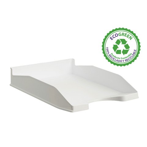 Bandeja de correo Archivo 2000 Ecogreen 100% reciclada Blanco