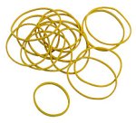 Elastici 100 mm giallo 1 kg