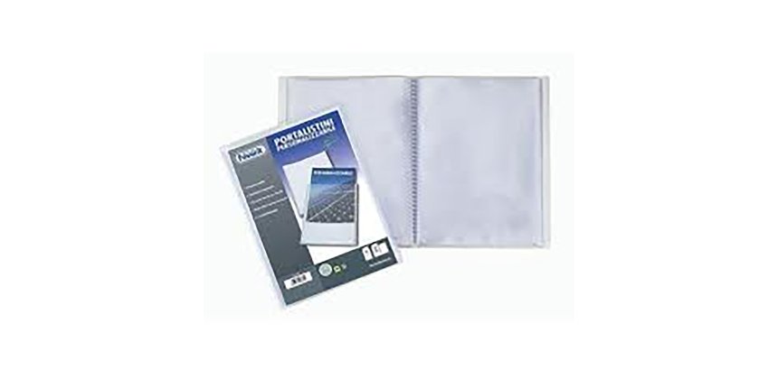 Portalistini FAVORIT Personalizzabile A4+ polipropilene 22 x 30 cm trasparente 50 buste - 100 viste