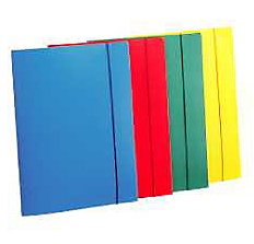 Cartellina 3 lembi con elastico Leonardi PP 10pz 