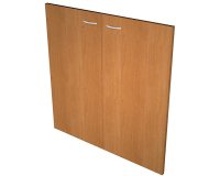 Coppia ante basse libreria Avila l 76 x p 1.8 x h 78 cm