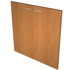 Coppia ante basse libreria Avila l 76 x p 1.8 x h 78 cm