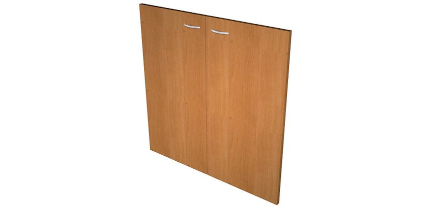 Coppia ante basse libreria Avila l 76 x p 1.8 x h 78 cm