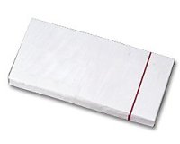 Buste con taglio quadro Pigna 90 g/m² bianco senza finestra chiusura autoadesiva 50 unità