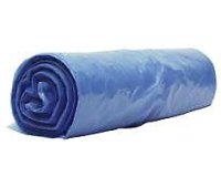 Sacchi della spazzatura 30 lt Azzurro trasparente 50 x 60 cm 100 unità