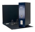 Registratore Commerciale dorso 8 cm Dox Esselte blu in confezione convenienza 11+1 in omaggio