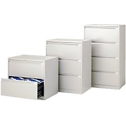Classificatore Bisley per cartelle sospese 4 cassetti cassetti nero