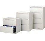 Classificatore Bisley per cartelle sospese 4 cassetti cassetti nero