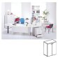Mobile medio Tecnica grigio 450 x 450 x 1.350 mm