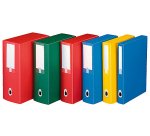 Speciale promozione composta da 15 Scatole in polipropilene Progetto Plus Leonardi dorso 15 cm colore rosso di cui 2 in omaggio