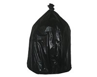 Sacchi della spazzatura 160 lt Nero 90 x 110 cm 100 unità