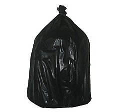 Sacchi della spazzatura 160 lt Nero 90 x 110 cm 100 unità