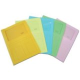 Cartelline Blasetti Sintex 22 x 31 cm azzurro cartoncino 50 unità