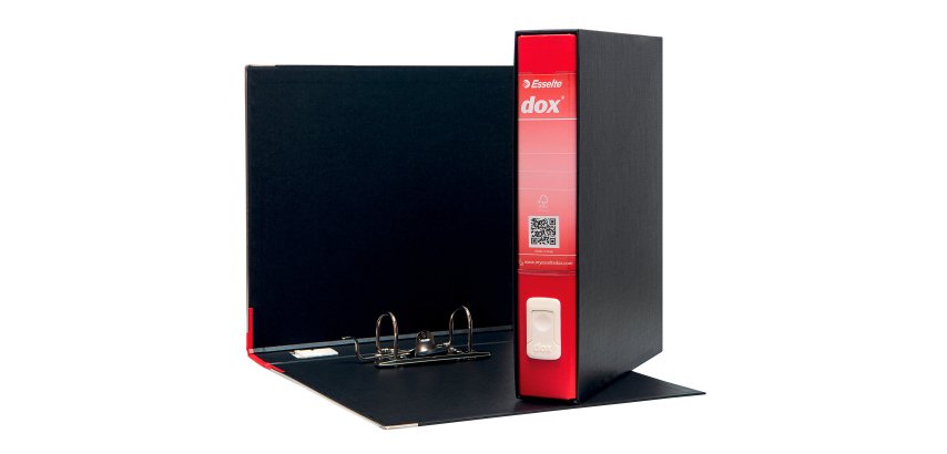 Registratore con custodia Esselte Dox comm dso 5cm