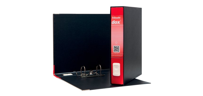 Registratore con custodia Esselte Dox comm dso 5cm