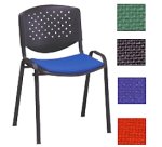 Sedia attesa Classic Dado Mix Unisit seduta in colore rosso