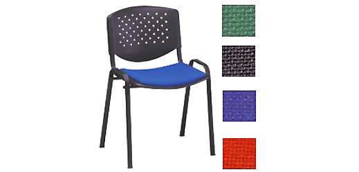 Sedia attesa Classic Dado Mix Unisit seduta in colore rosso
