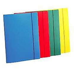 Cartellina 3 lembi con elastico Leonardi PP 10pz 