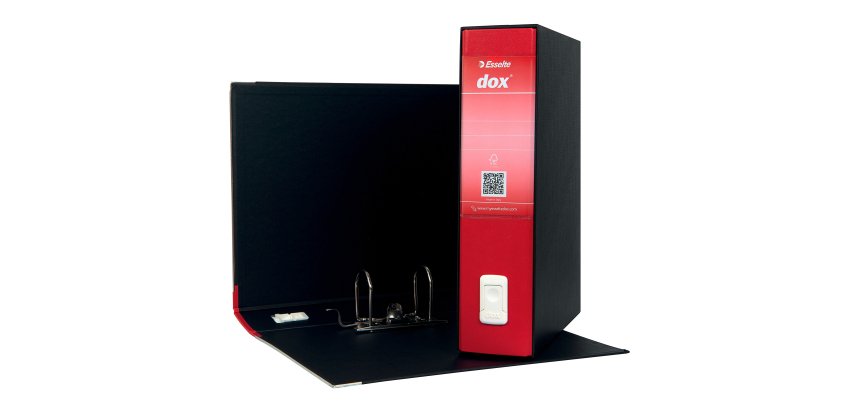 Registratore con custodia Esselte Dox prot dso 8cm