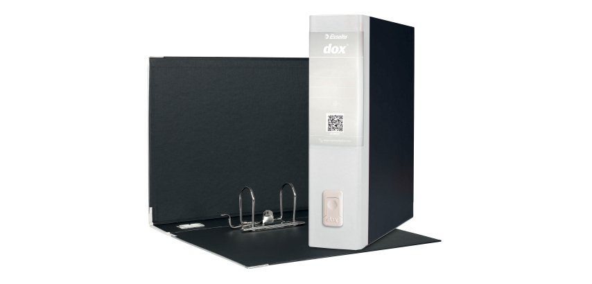 Registratore Protocollo dorso 8 cm Dox Esselte bianco in confezione convenienza 11+1 in omaggio