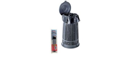 Sacchetti per rifiuti 110 lt Nero 10 unità