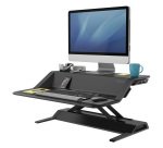 Fellowes Sit-Stand Workstation Lotus 7901 Black