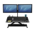 Fellowes Sit-Stand Workstation Lotus 7901 Black