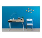 Alba orologio digitale Horlcdneo 20 cm x 3 cm x 15 cm bianco