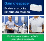 Essuie-mains pliage enchevêtré Tork H5 PeakServe® Continus™ blancs Universal - colis de 4920