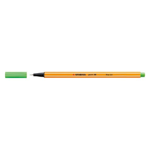 STABILO Fineliner Point 88 Black Pack 10