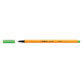 STABILO Fineliner Point 88 Black Pack 10