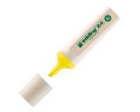 Evidenziatore edding EcoLine 24 punta a scalpello giallo 10 evidenziatori