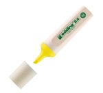 Evidenziatore edding EcoLine 24 punta a scalpello giallo 10 evidenziatori