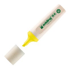 Evidenziatore edding EcoLine 24 punta a scalpello giallo 10 evidenziatori