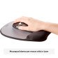 Fellowes Memory Foam Mouse Pad Black, Silver