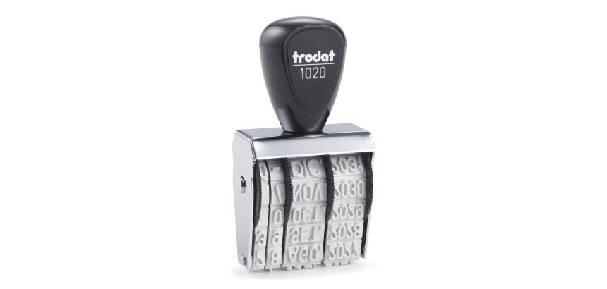 Datario manuale TRODAT Classic 1020 Altezza data 5 mm