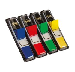 Index Post-it Mini Assortiti senza rigatura 1,19 x 4,32 cm 72 g/m² 4 unità da 35 segnapagina