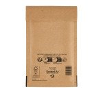 Mail Lite Padded Envelopes B/00 120 (W) x 210 (H) mm Peel and Seal Gold Pack of 100