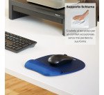 Fellowes Memory Foam Mouse Pad Sapphire