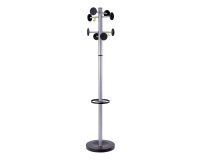 Alba Tree Hook Stand Stan 3 8 Hooks Black, Grey