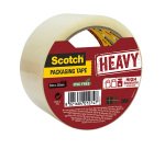 Scotch Packaging Tape Heavy 50mm x 66m Transparent 6 Rolls